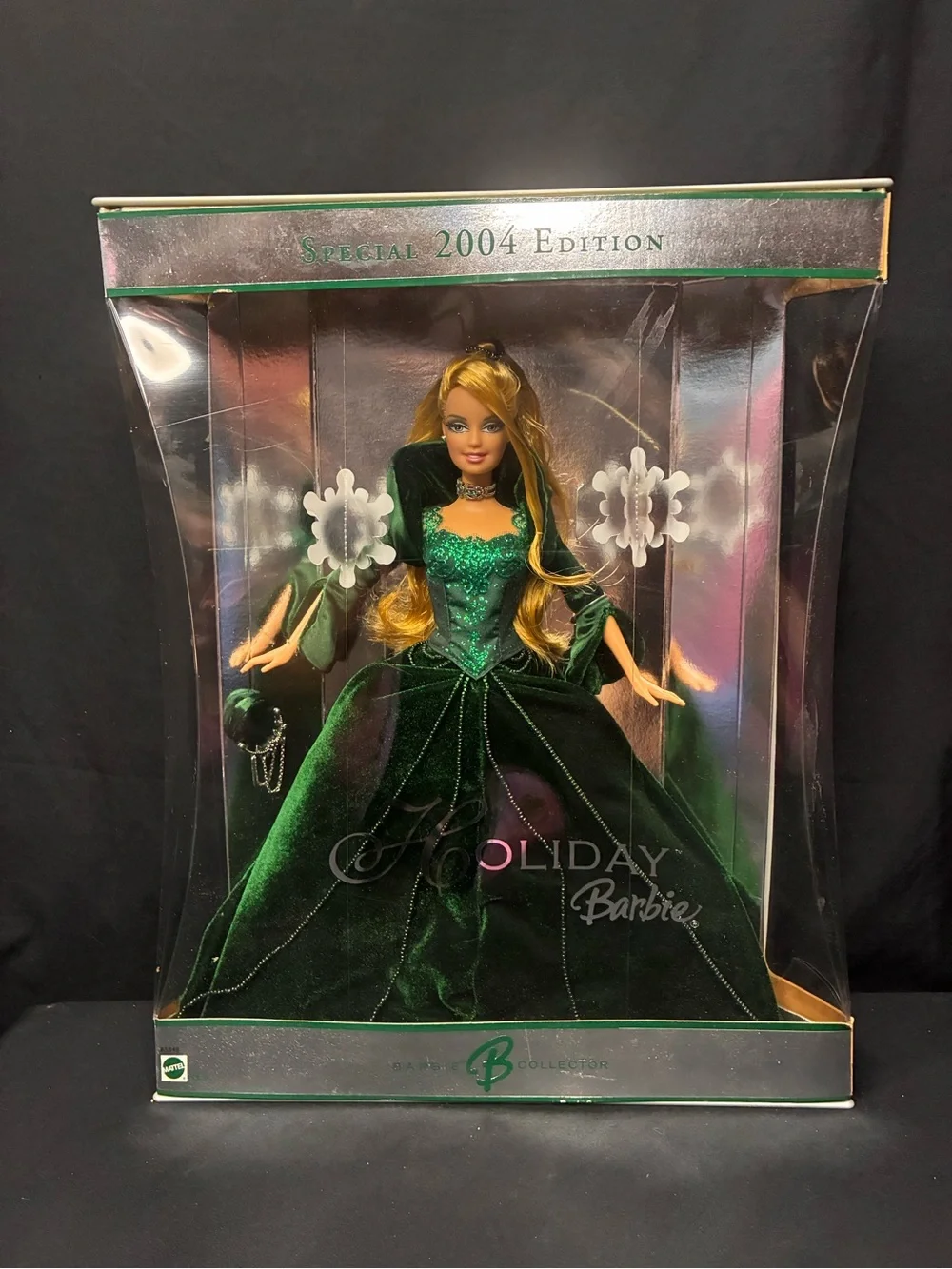2004 Holiday Barbie Special Edition | Blonde Emerald Green Gown | NRFB